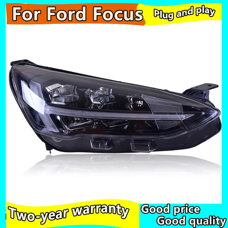 Автомобильный Стайлинг для Ford Focus фары 2019 Новый фокус 5 светодиодный фар
