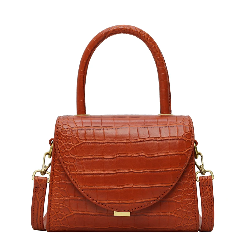 

Stone Pattern PU Leather Crossbody Bags For Women 2021 Luxury Quality Shoulder Messenger Bag Lady Designer Handbags Totes