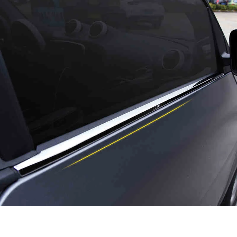 Окна автомобиля lsrtw2017 из нержавеющей стали планки для умного 2014 2015 2016 2017 2018 2019 w453