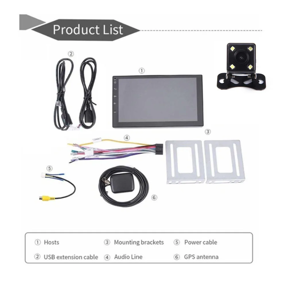 2+ 32G 2Din Android 9,1 Автомагнитола стерео " 1024*600 автомобильный MP5 плеер Bluetooth wifi gps-навигация Авторадио MirrorLink OBD2