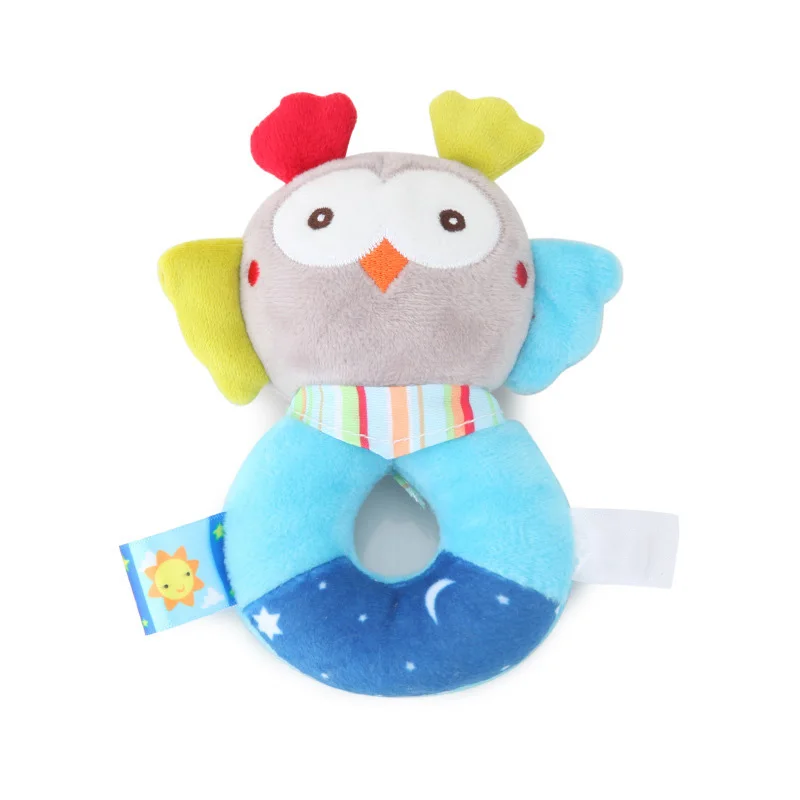 style 5 A19 Детские игрушки для новорожденных от 0 до 12 месяцев, детские плюшевые погремушки с мультяшным животным, передвижная игрушка-колокольчик для младенцев, детские развивающие Игрушки для раннего возраста - Цвет: style 5 A19