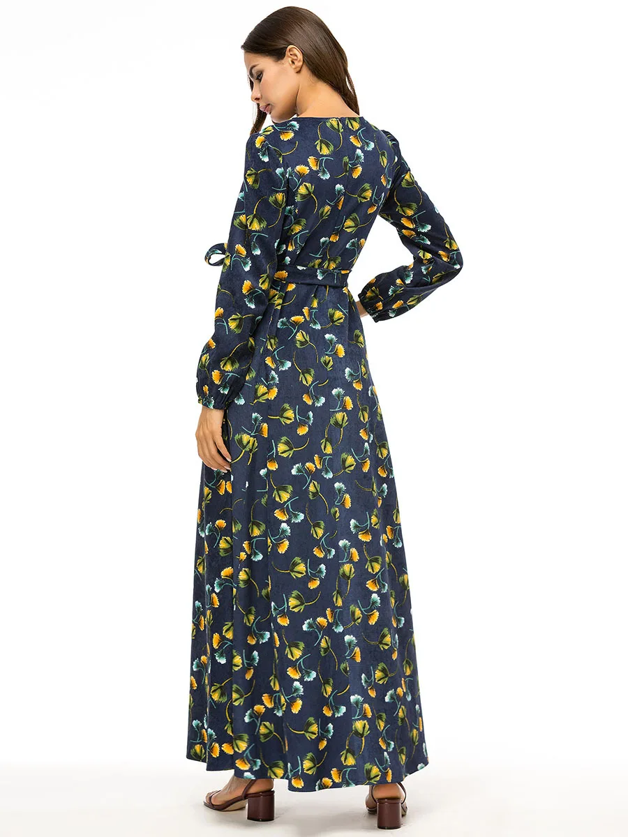 Мусульманские платья большого размера платье-кафтан модное простое свободное