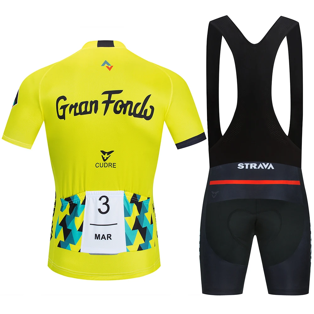 

2020 Pro Team STRAVA 20D Cycling Jersey Set Bib Bicycle Ropa Ciclism Bicycle Clothes Mens Short Maillot Culotte