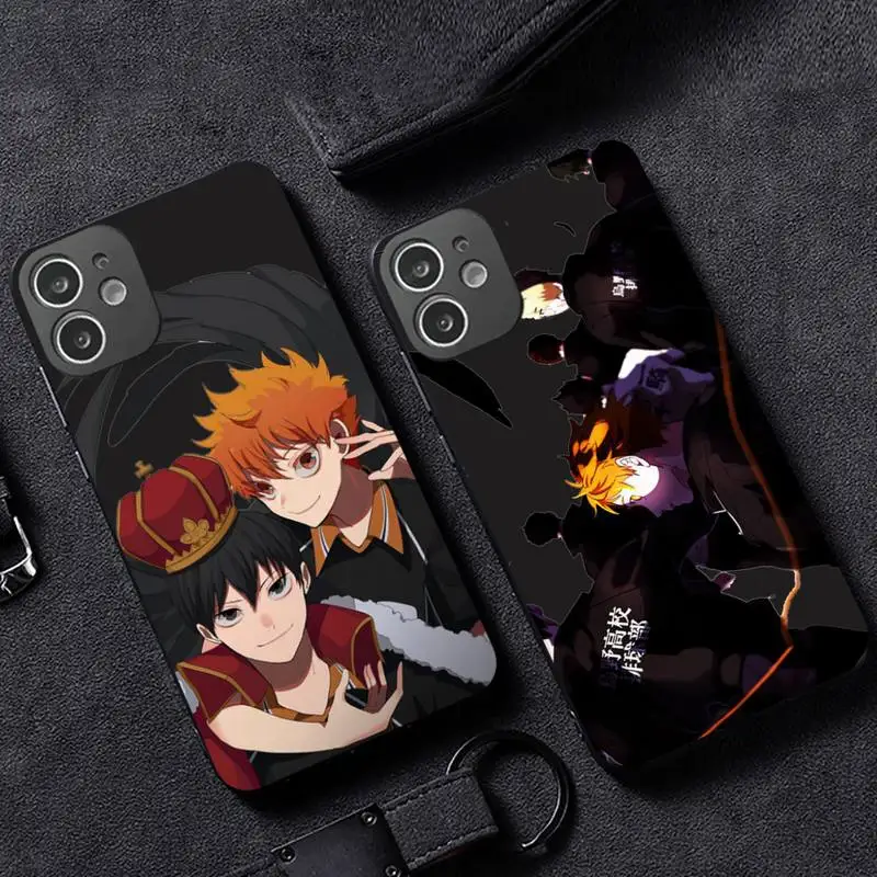 

Cute Japan Anime Oya Haikyuu Phone Case for iPhone 13 12 11 mini pro XS MAX XR 8 7 6 6S Plus X 5S SE 2020