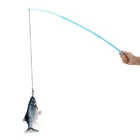 Мягкая Плюшевая электрическая 3D имитация рыбы, USB прыгающая рыба, игрушки, электрический карп с дистанционным управлением или удочкой