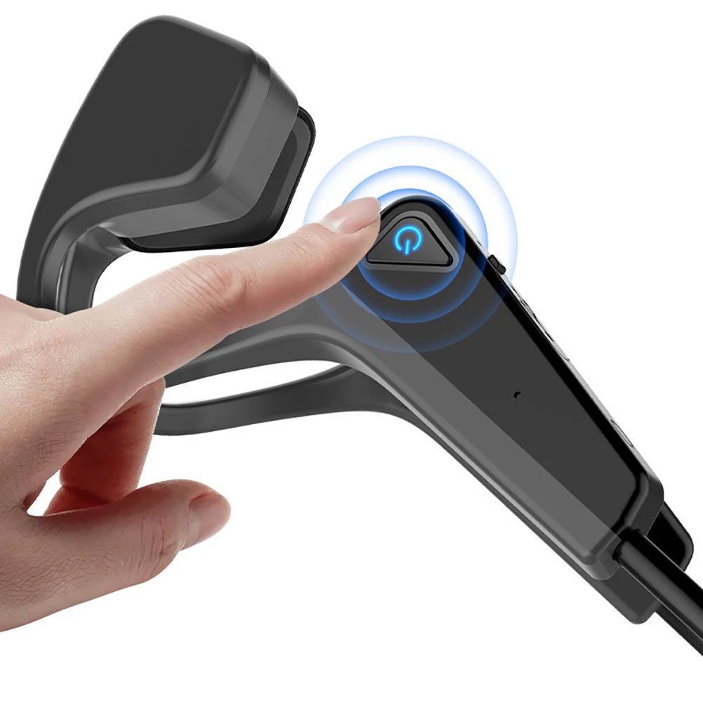 

Bone Conduction Headphones V11 Bluetooth 5.0 Wireless Headset Noise Cancellation Earbuds HiFi with Microphone Sport Headset