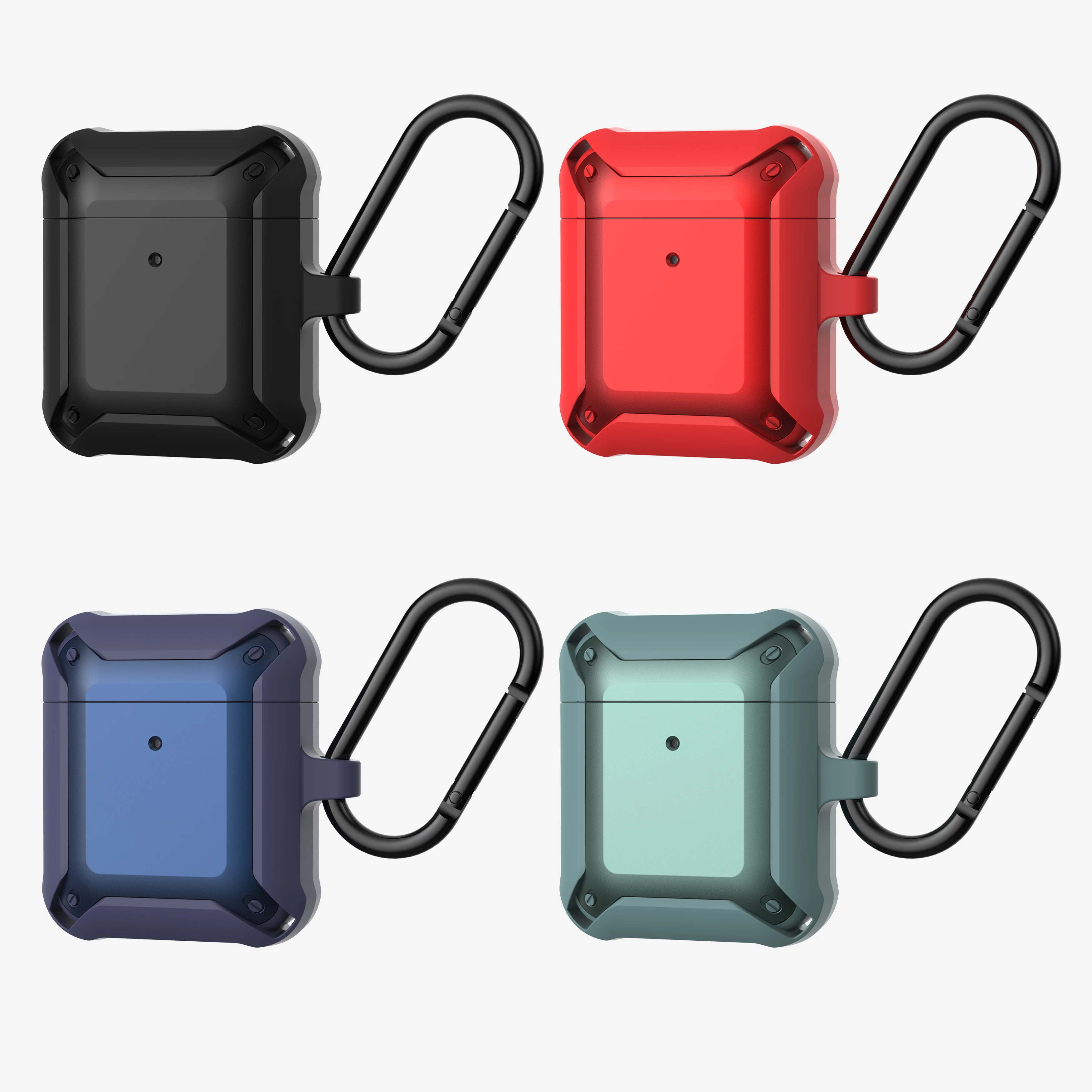 

Anti-fall Soft Silicone Cover For Apple Airpods Case Armor Anti-fall For AirPods 2 Accessories Wireless Earphone Bluetooth Bag