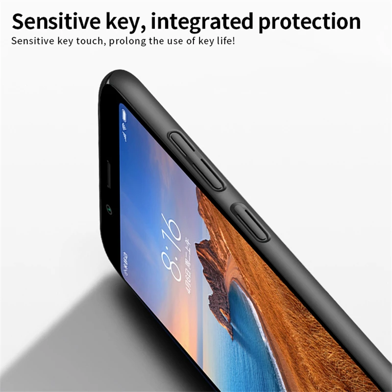 Чехол для Xiaomi Redmi 7A ультра тонкий корпус из поликарбоната роскошный Гладкий
