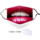 Модные маски Kawaii С мультяшным принтом, противопыльные маски для женщин и мужчин, высококачественные ветрозащитные Многоразовые моющиеся плотные маски