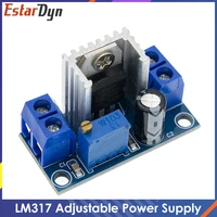 10pcs lm317 adjustable voltage regulator power supply lm317 dc dc converter buck step down circuit board module linear regulator