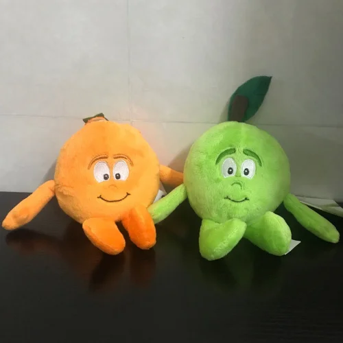 Детская плюшевая игрушка фрукты серии вишня, клубника, Пчела маленький кулон подарок на день рождения