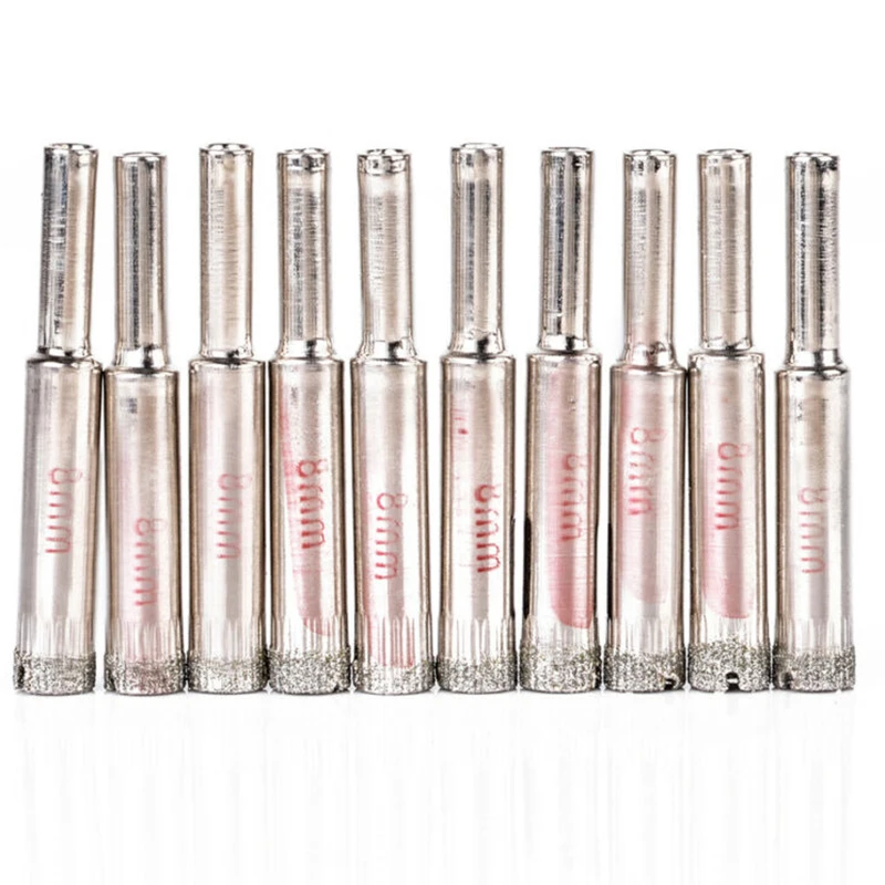 

Tile Hole Opener Workshop Tools Supplies 10pcs 8mm Drilling Saw Cutter