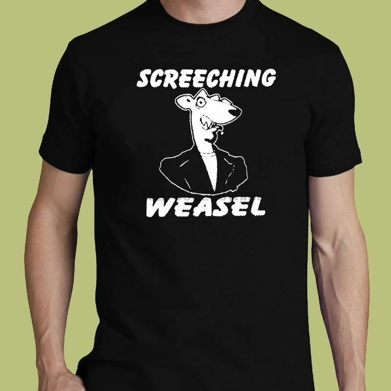 Screeching Weasel футболка S M L XL 2XL 3XL бен ласки и Джон Тупоголовым|Мужские футболки| |