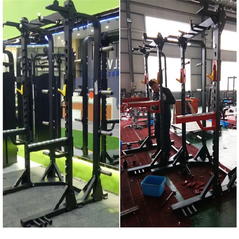 Многофункциональная скамейка для тренажерного зала с рамкой приседания