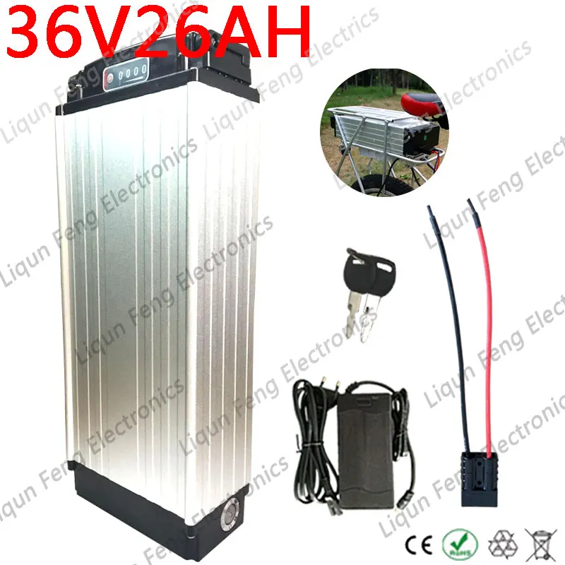 36V 500W 1000W аккумулятор 20Ah литиевая батарея 10Ah 13Ah 15Ah 18Ah 25Ah 30Ah Электрический