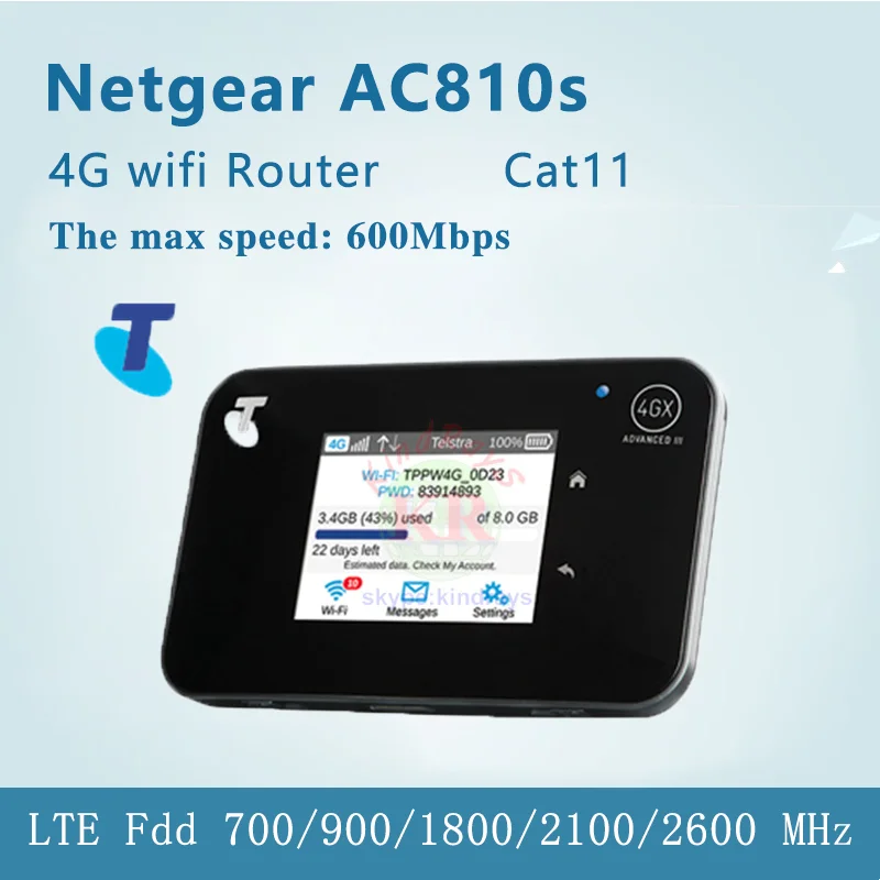 Старые и б/у разблокированные карманные Wi Fi роутеры netgear aircard 810s ac810s 4g мини роутер