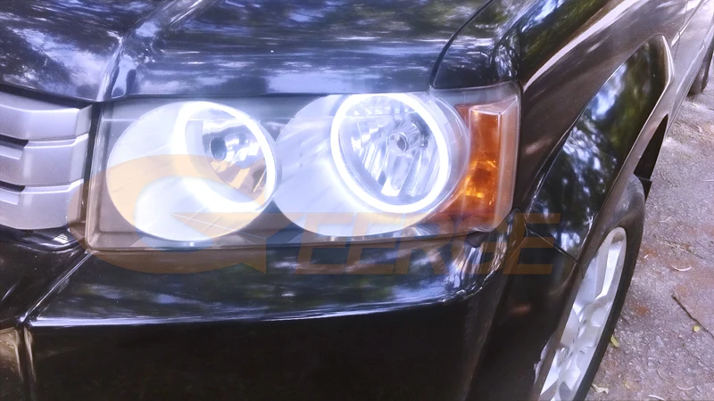 Для Honda Crossroad 2007 2008 2009 2010 отличный ультра яркий COB led angel eyes kit halo Ring|Фара для авто в