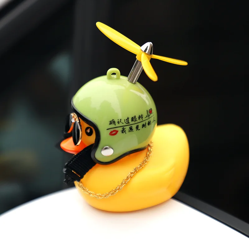 Крутое украшение для автомобиля, индивидуальный Летающий пропеллер Turbo Duck Dolll для приборной панели, зеркало заднего вида, капот, автомобильные аксессуары