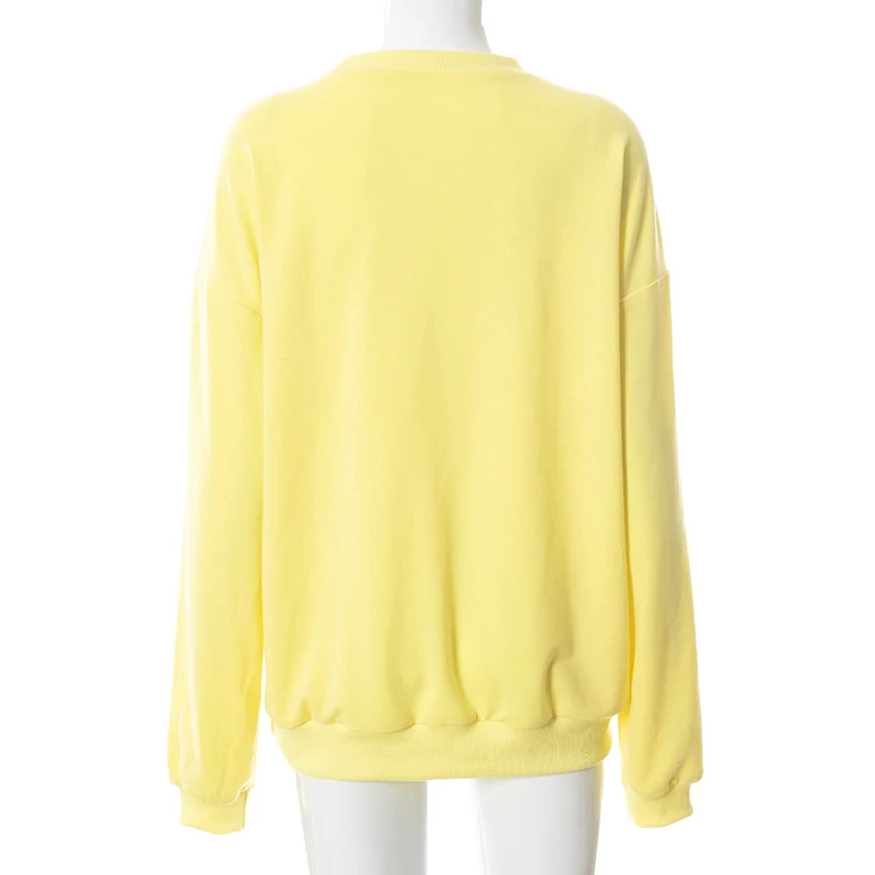 

Bomblook Casual Fashion Women's Printed Y2K Tops Summer 2021 O-neck Long Sleeve Female Fleece Sweet Streetwears