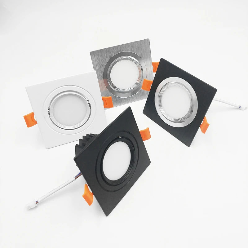 Квадратные встраивасветодиодный светодиодные потолочные светильники с