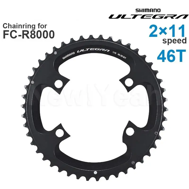 SHIMANO ULTEGRA R8000 2x11v Chainring 46T 50T 52T 53T 34T 36T 39T для кривошипа FC-R8000 2x11 speed P.C.D. Оригинальные