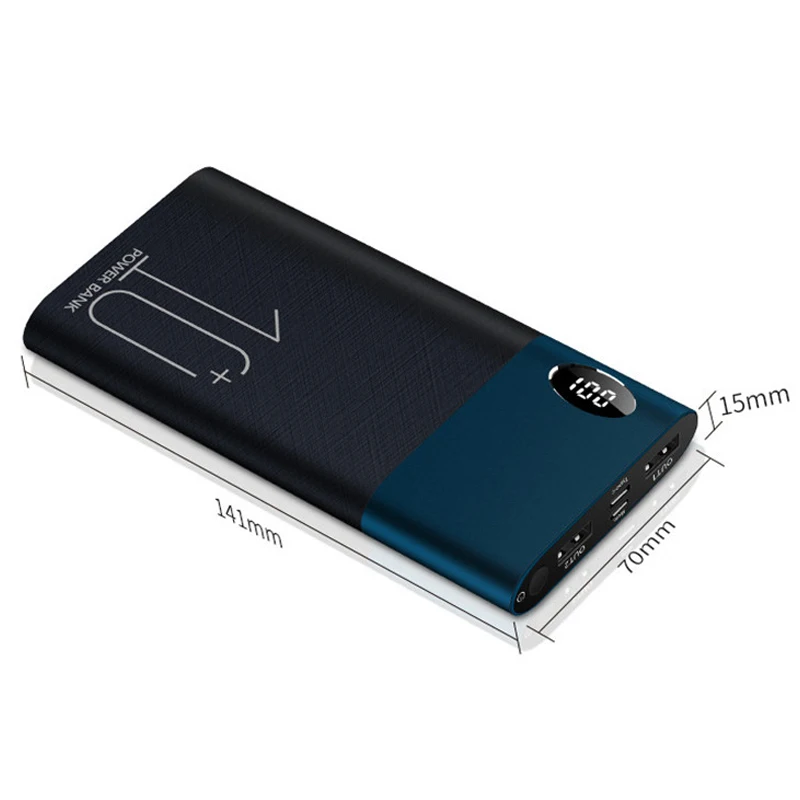 high capacity 80000mah fast charging power bank digital display portable charger external battery for xiaomi iphone samsung free global shipping
