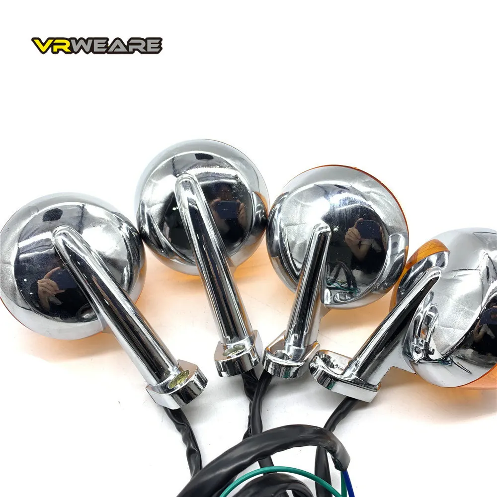 JH70 мотоциклетный передний индикатор винтасветильник круглый указатель поворота