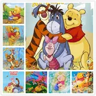 Disney Краски с алмазной вышивкой с Винни-пухом для мф Винни-Пуха и алмазов Краски ing камни в форме ромба картина из круглых стразов настенный Декор для дома