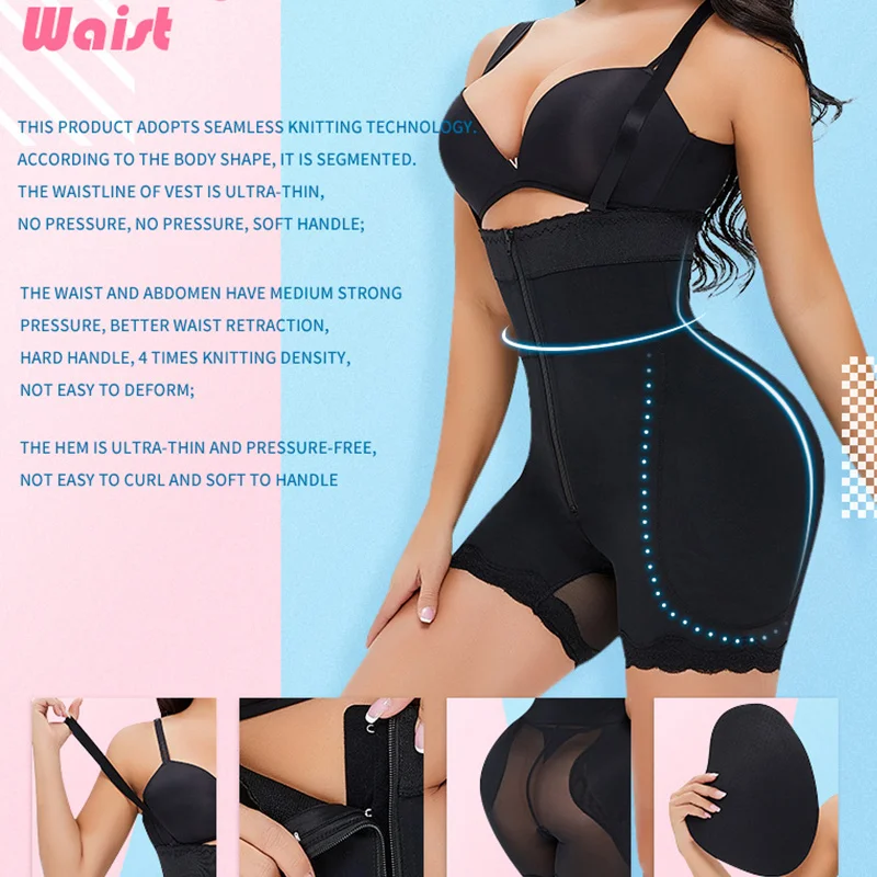 

SMDPPWDBB Waist trainer Shapewear Slimming Binders Shaper Corset Slimming Butt Lifter Modeling Strap Body Shaper Faja Women