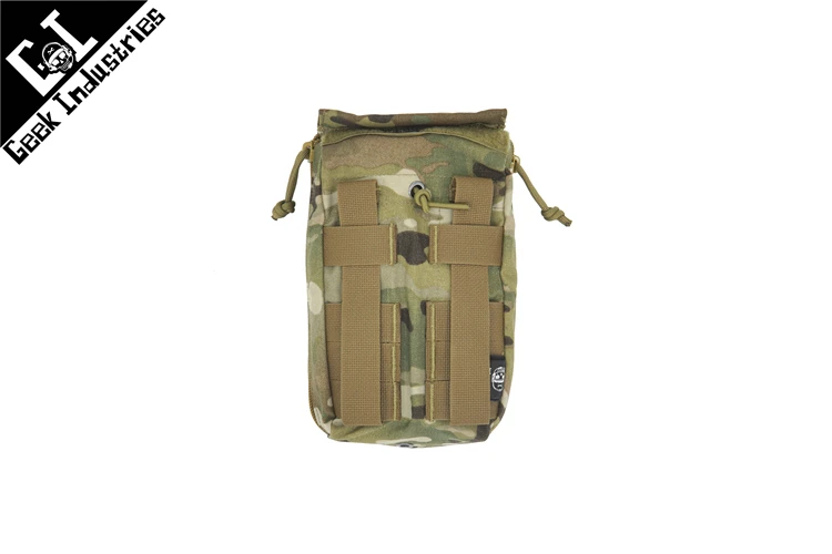 Outdoor Sports GI-2089MC Tactical Vest Accessories CP Camouflage Original Fabric Ifak Medical Pouch Tool Bag
