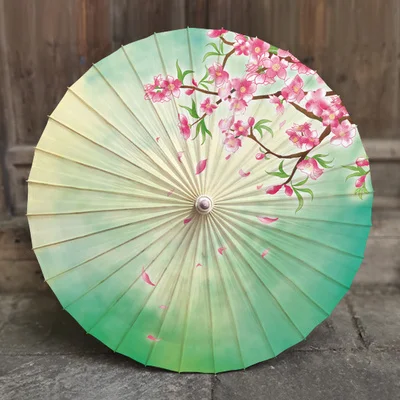 84cm Oil Paper Umbrellas Women's Ancient Style Flowers Umbrella Rain Women Proof Handmade Paraguas Parasol Sombrilla Decor | Дом и сад