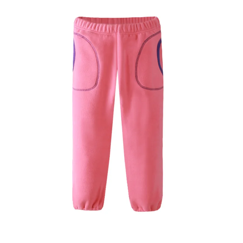 Зима 2019 штаны для девочек плотные теплые мальчиков флисовые детские