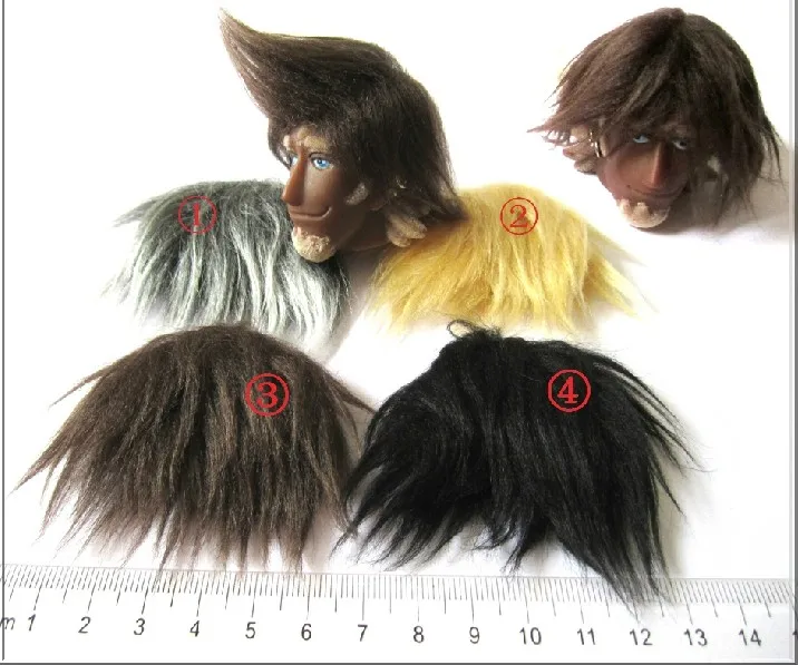 1/6 Scale мужской солдат парики короткие волосы для 12 в фигурку DIY игрушки|Игровые