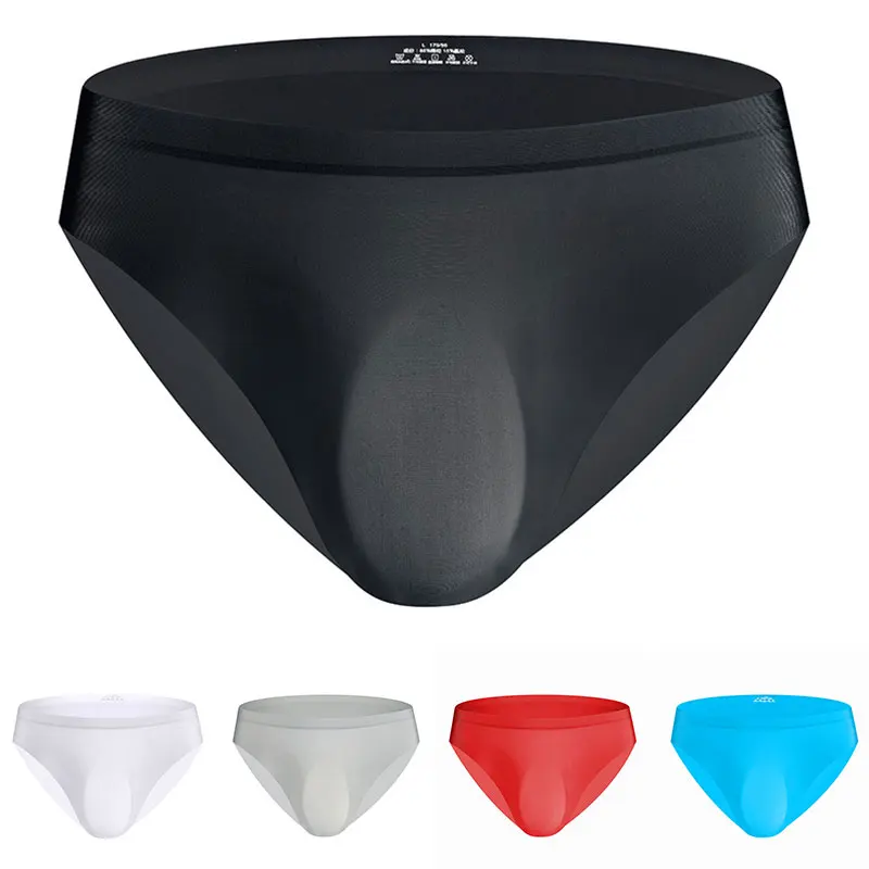 

Mesh Boxers Sexy Men Underpants Ice Silk Breathe Trunk Underpants Low Waist Fashion Boxer Breathable Shorts Underpants
