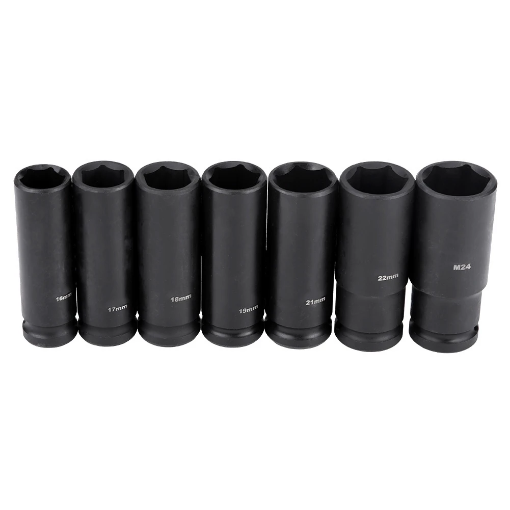 13Pcs 8-24mm 1/2in Drive Allen Hex Key Bit Socket Extension Rod Lengthened Set | Инструменты