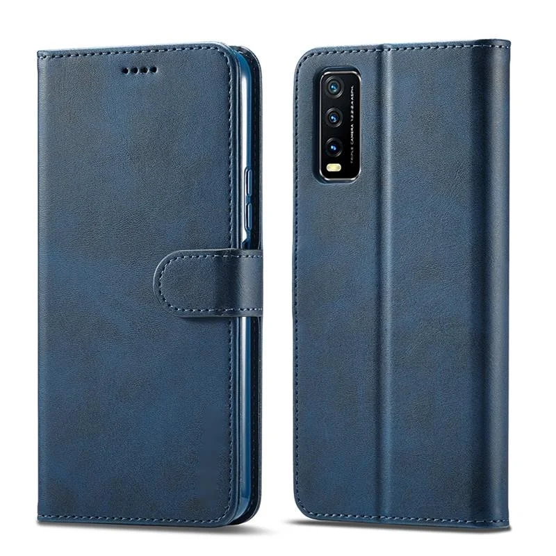 

For Vivo Y20 Case Leather Vintage Phone Case On Vivo Y20 Y20i Y20s Case Flip Magnetic Wallet Case For Vivo Y 20 20i 20s Cover On