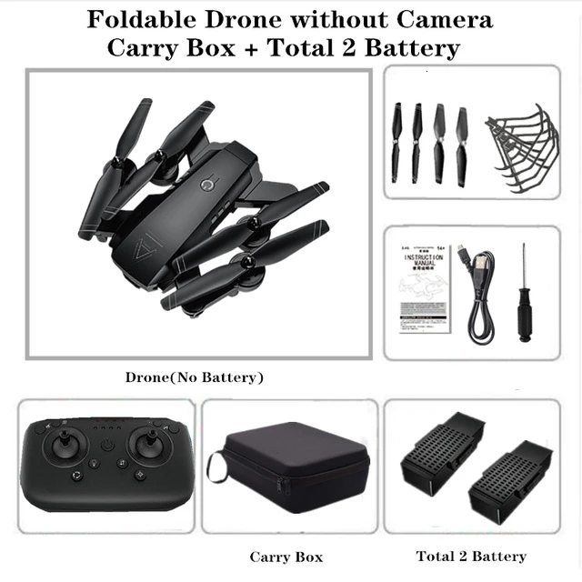 Black NO Cam 2B Bag 4K L103 радиоуправляемые вертолеты камера Wifi Fpv Дрон Gps Дрон удержание высоты 2,4g оптическое положение потока Дрон камера радиоуправляемые игрушки для детей - Цвет: Black NO Cam 2B Bag
