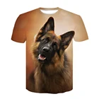 Футболка мужская, с 3D-принтом, в стиле Харадзюку