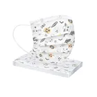 Рождественская детская маска, одноразовая маска для лица, промышленная трехслойная Тканевая маска для лица с петлями для ушей, рождественские маски для лица