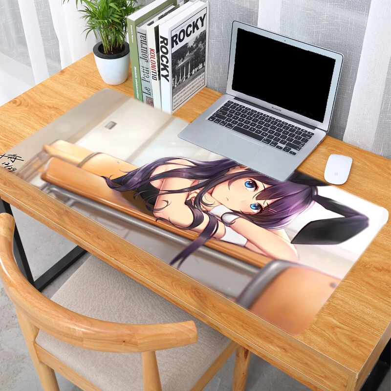 

Sakurajima Mai Mouse Mat PC Gamer Cabinet Varmilo Mause Pad Gamers Accessories Rug Mausepad Kawaii Gaming Accessories Table Pads