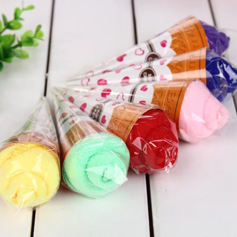 Красочное полотенце в форме мороженого мягкое украшение для гостевечерние НКИ