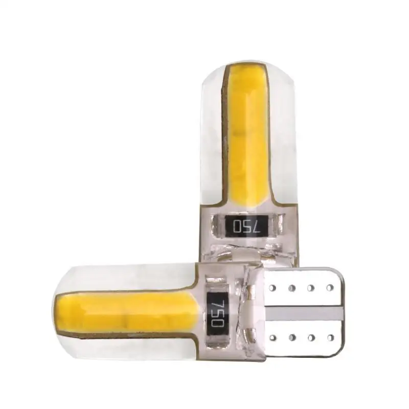 

1 PC T10 LED Bulbs 7 Colors 100LM W3W 6SMD LED Lamp T10 Wedge 6SMD Interior Lights 10V - 15V Parking Lamp Bulbs Signal Light