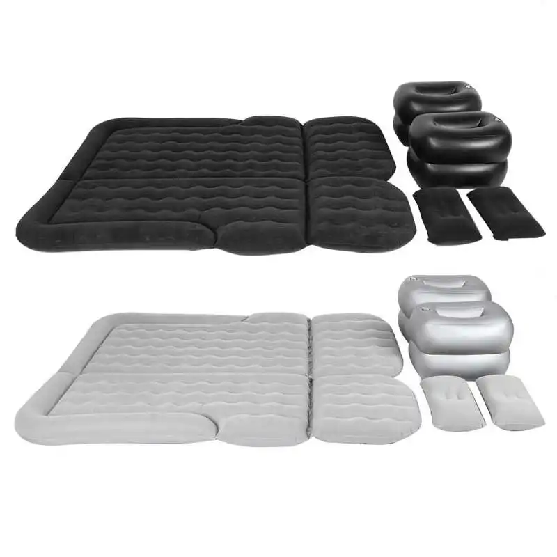 

Car Air Mattress Vehicle Inflatable Thickened Travel Bed Sleeping Pad Camping Accessory Supplies
