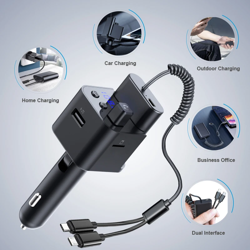 KAJARN FM передатчик автомобильный аудио плеер Радио комплект Bluetooth Handsfree