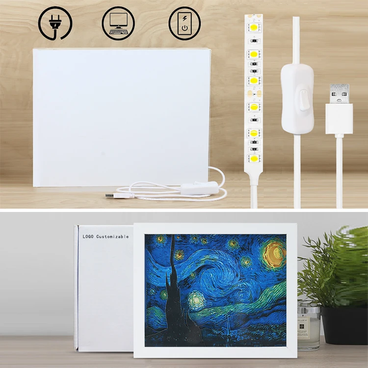 Домашний Декор украшение стола украшения светодиодный 3D бумажный светильник