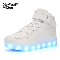 size 35 44 menswomens sneakers luminous led shoes with luminous sole light glowing sneakers light up shoes led slippers