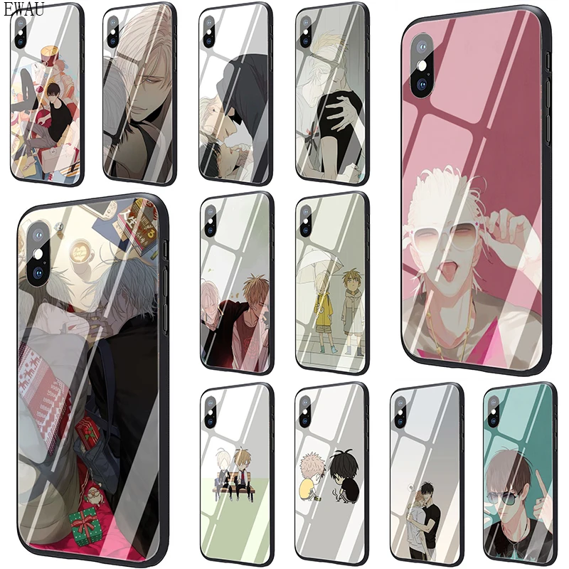 EWAU 19 дней чехол для телефона из закаленного стекла для iPhone 5 5S SE 6 6s 7 8 plus X XR XS 11 pro Max