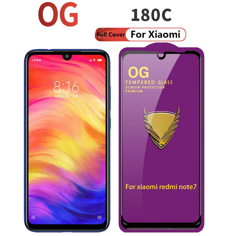 99D полный клей покрытие из закаленного стекла для Xiaomi Redmi Note 7 5 6 Pro K20 Защитная