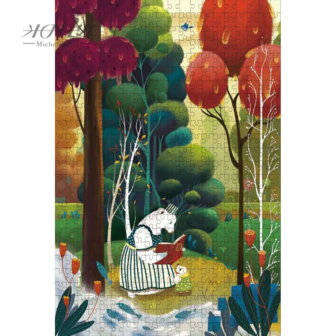 Пазлы Микеланджело деревянные 500 1000 1500 2000 шт.