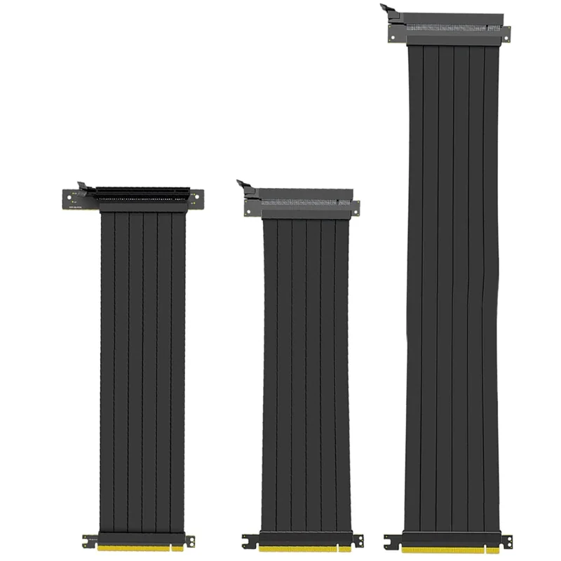 

New Full Speed 3.0 PCIE X16 Riser Cable Graphics Card Extension Cable PCI Express Riser Shielded Extender With Antijam For GPU